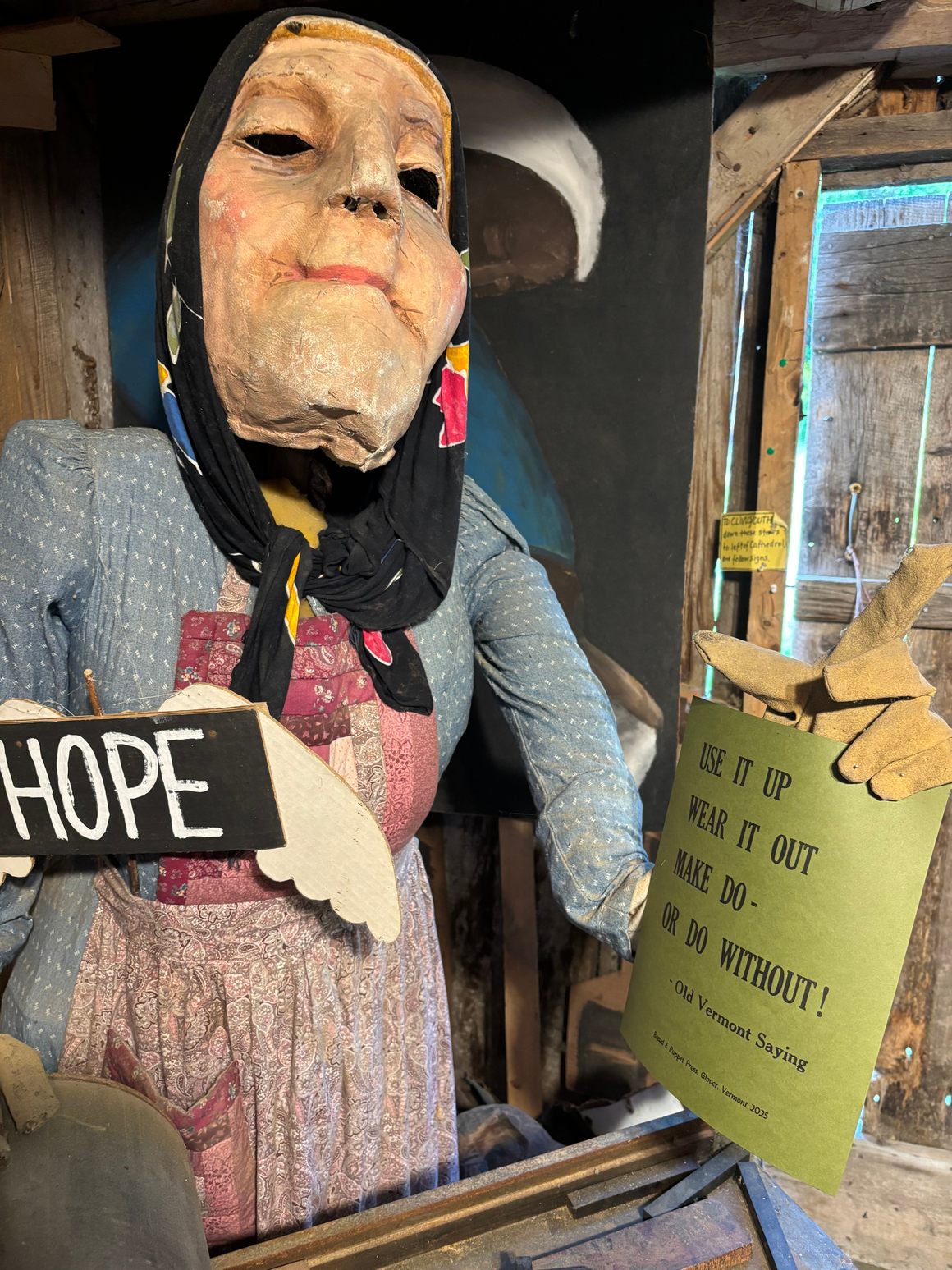 An old Vermont saying...
