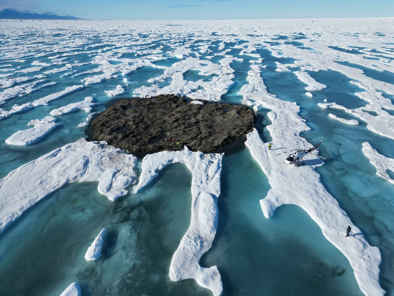 The Arctic is littered with tiny "islands" that appear and then vanish—for a century, scientists have been trying to figure out why.