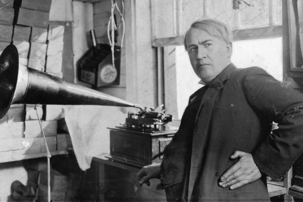 During his lifetime, Thomas Edison received more than one thousand patents. But when asked which of his many inventions was his favorite, Edison said, "I like the phonograph best. Doubtless this is because I love music."