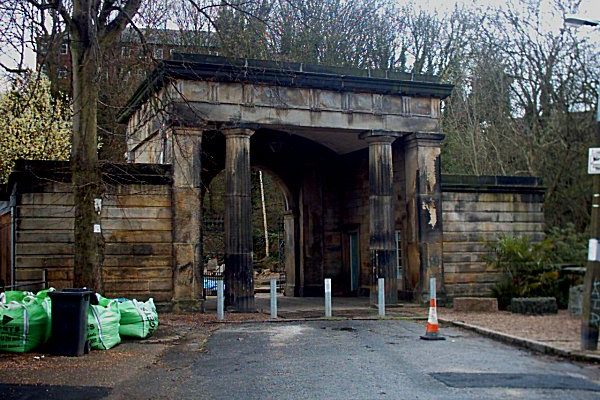 Gatehouse of General Cemetery, Sheffield.