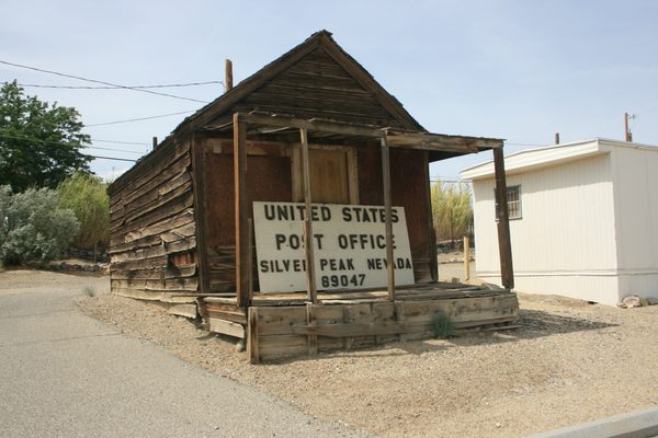 Old Post Office at Silver Peak.