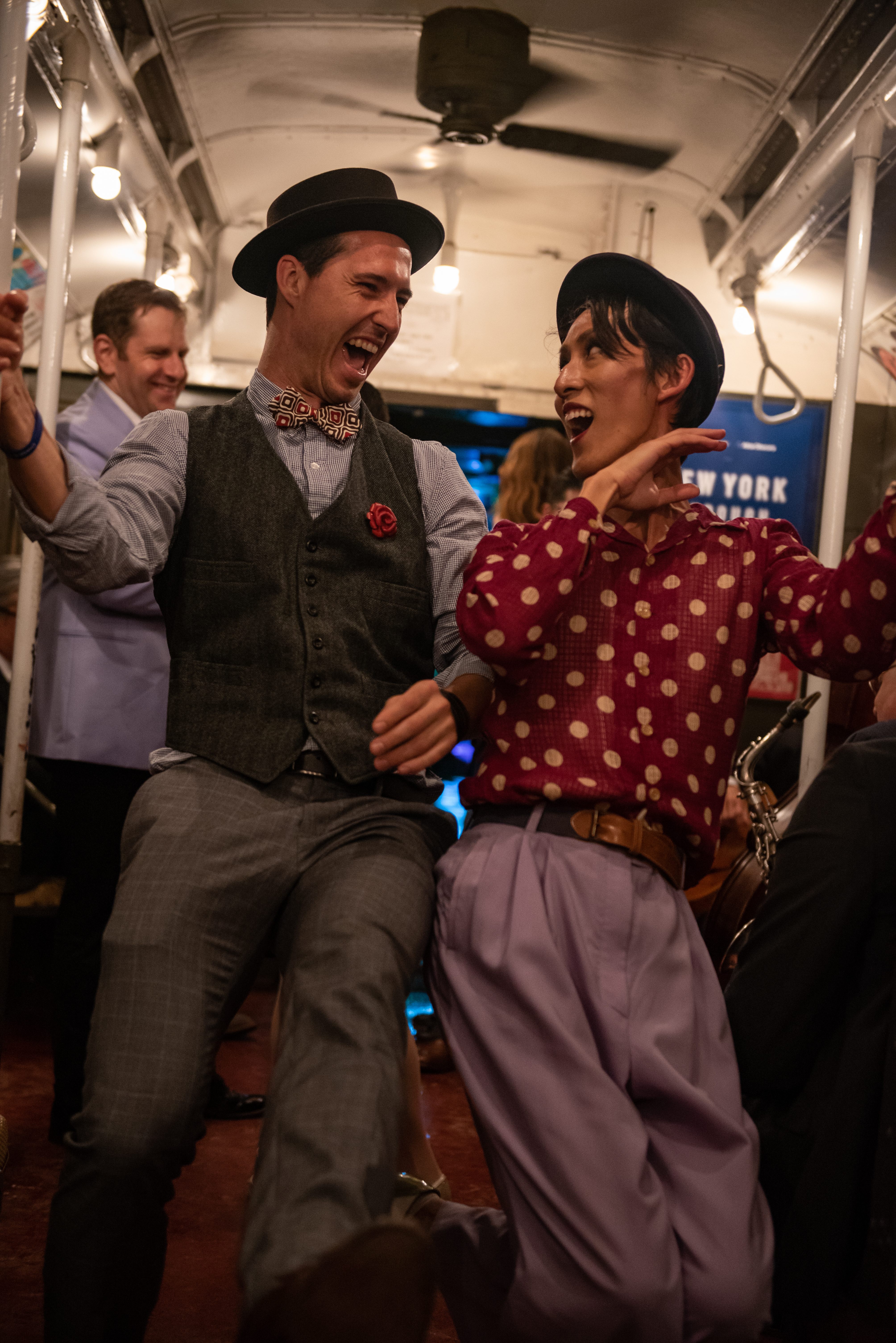 Dancers swing to George Gee's orchestra.