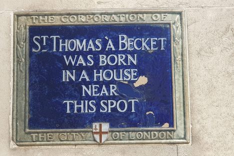 Thomas Becket Plaque