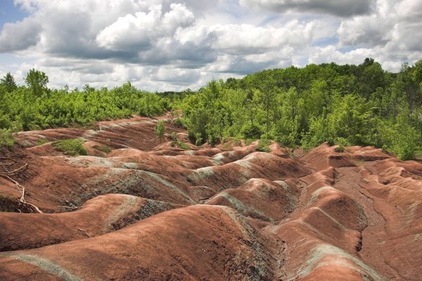 The badlands.