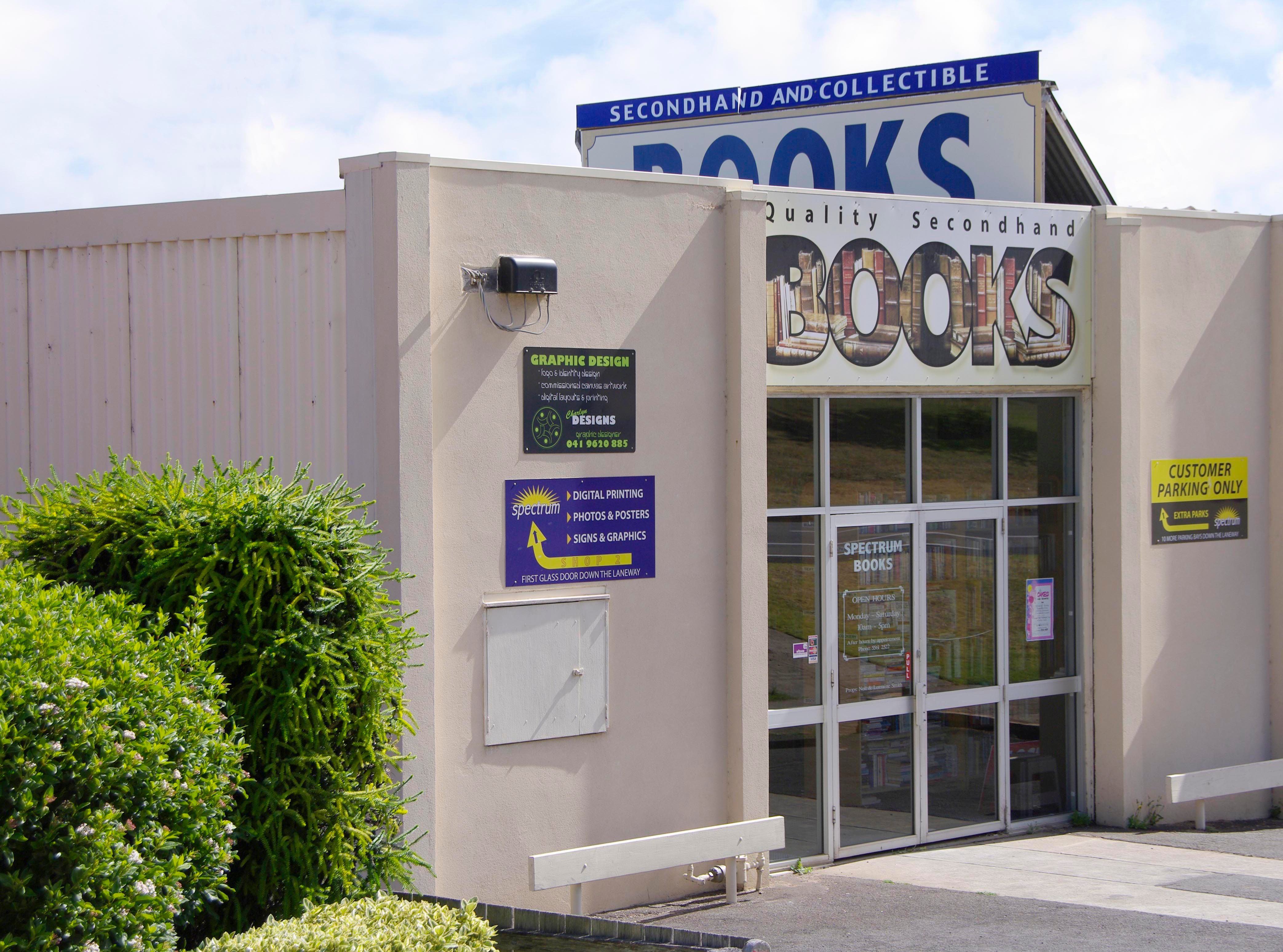 Lorraine Smith's secondhand bookshop.