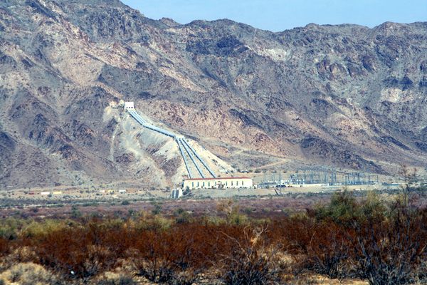 Colorado River Aqueduct in Vidal Junction, California