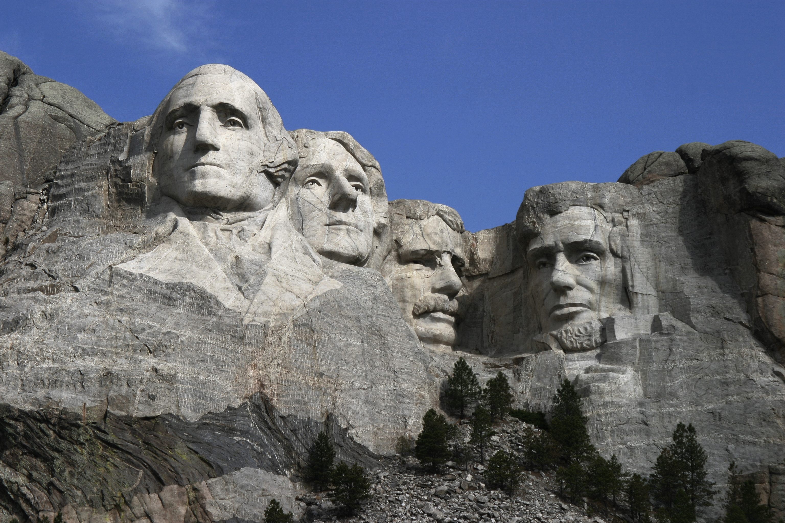 Mount Rushmore.