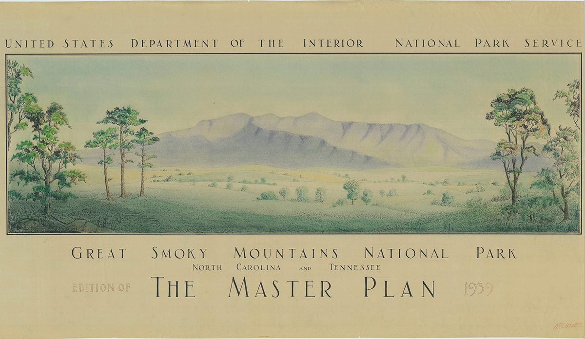 The 1939 Master Plan for Great Smoky Mountains National Park. 
