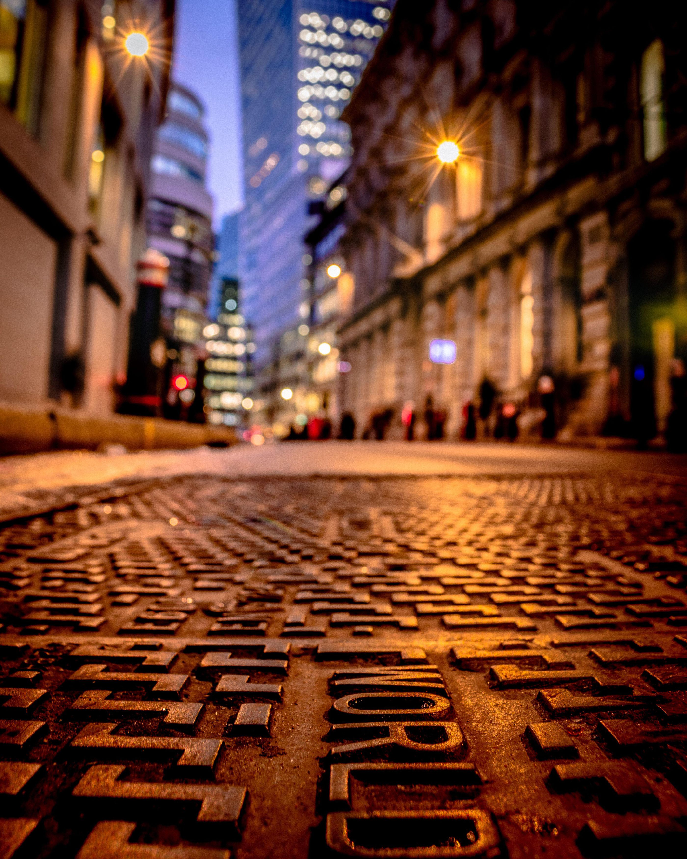 Who knows what surprises lurk beneath a maintenance hole cover at Bank junction in the City of London.
