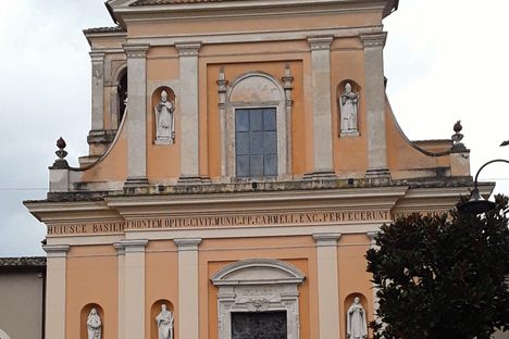 Saint Valentine's Basilica in Terni, the City of Lovers.