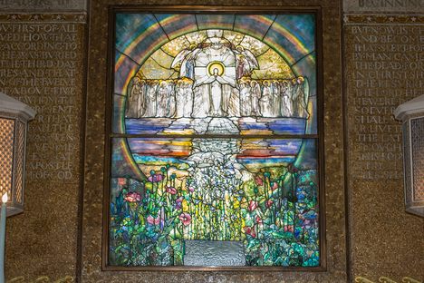 Wade Chapel altar and burials 