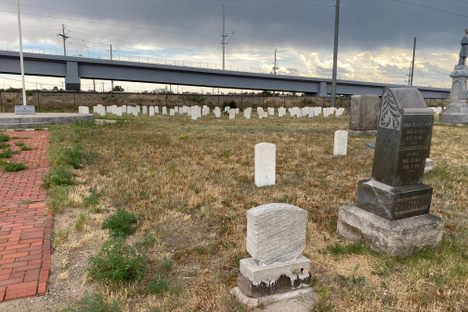 Riverside Cemetery. 