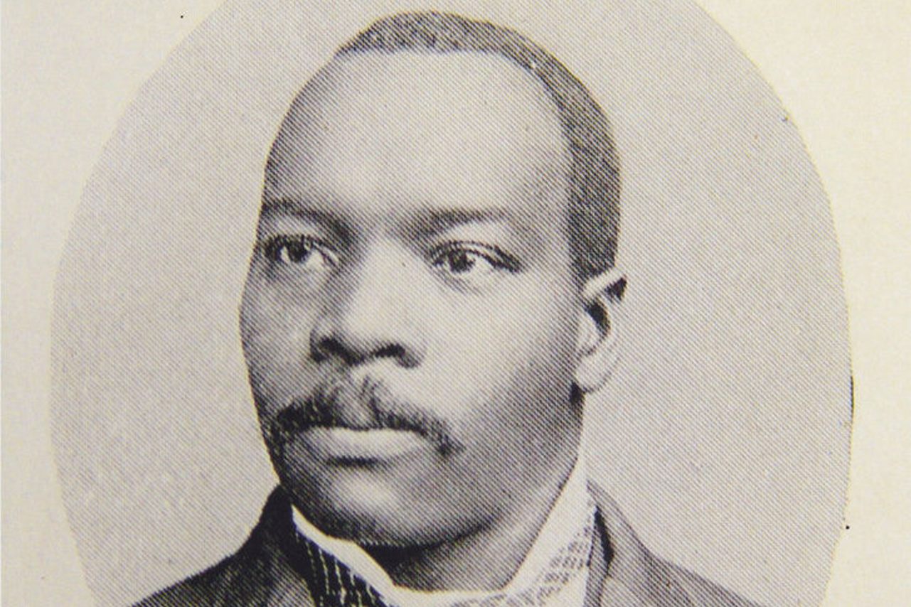 Granville T. Woods, pictured in an 1895 issue of <em>The Cosmopolitan</em>. 