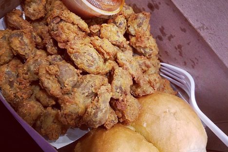 Fried Chicken Gizzards