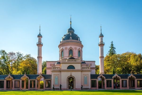 The Mosque of Schwetzingen Palace Gardens.