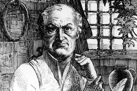 A 19th-century engraving of the Marquis de Sade, whose works were as political as they were pornographic.