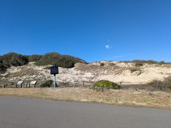 American Beach Nana Sand Dune in Fernandina Beach, Florida