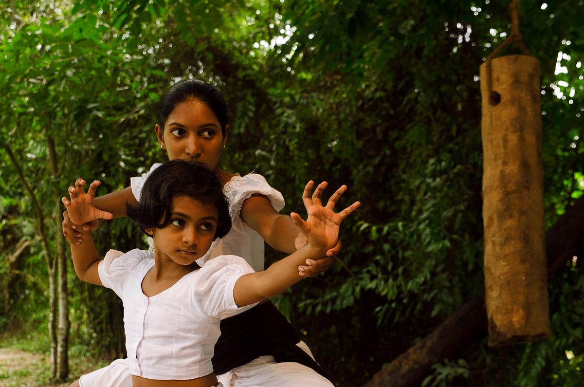 Many histories document female warriors who practiced angampora, before British mores changed the place of women in Sri Lankan society.