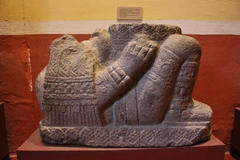 Stone that carries offerings of sacrifices.