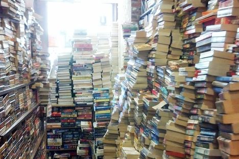 A book hoarder's dream come true.