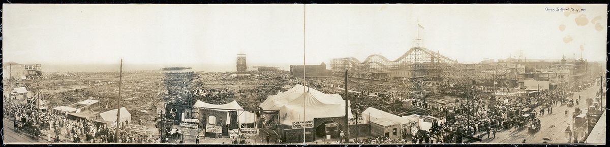Destruction of dreamland, Coney Island, c. 1911.