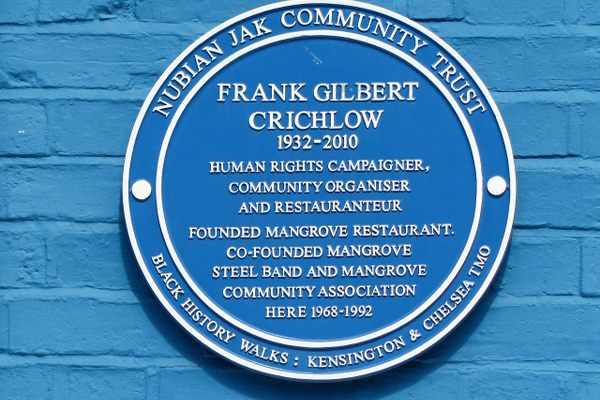Frank Gilbert Crichlow Plaque