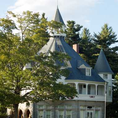Maine State Building at Poland Spring Preservation Park