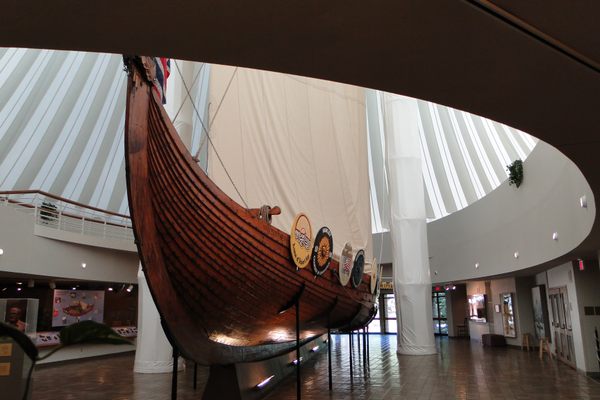 The Hjemkomst Viking Ship