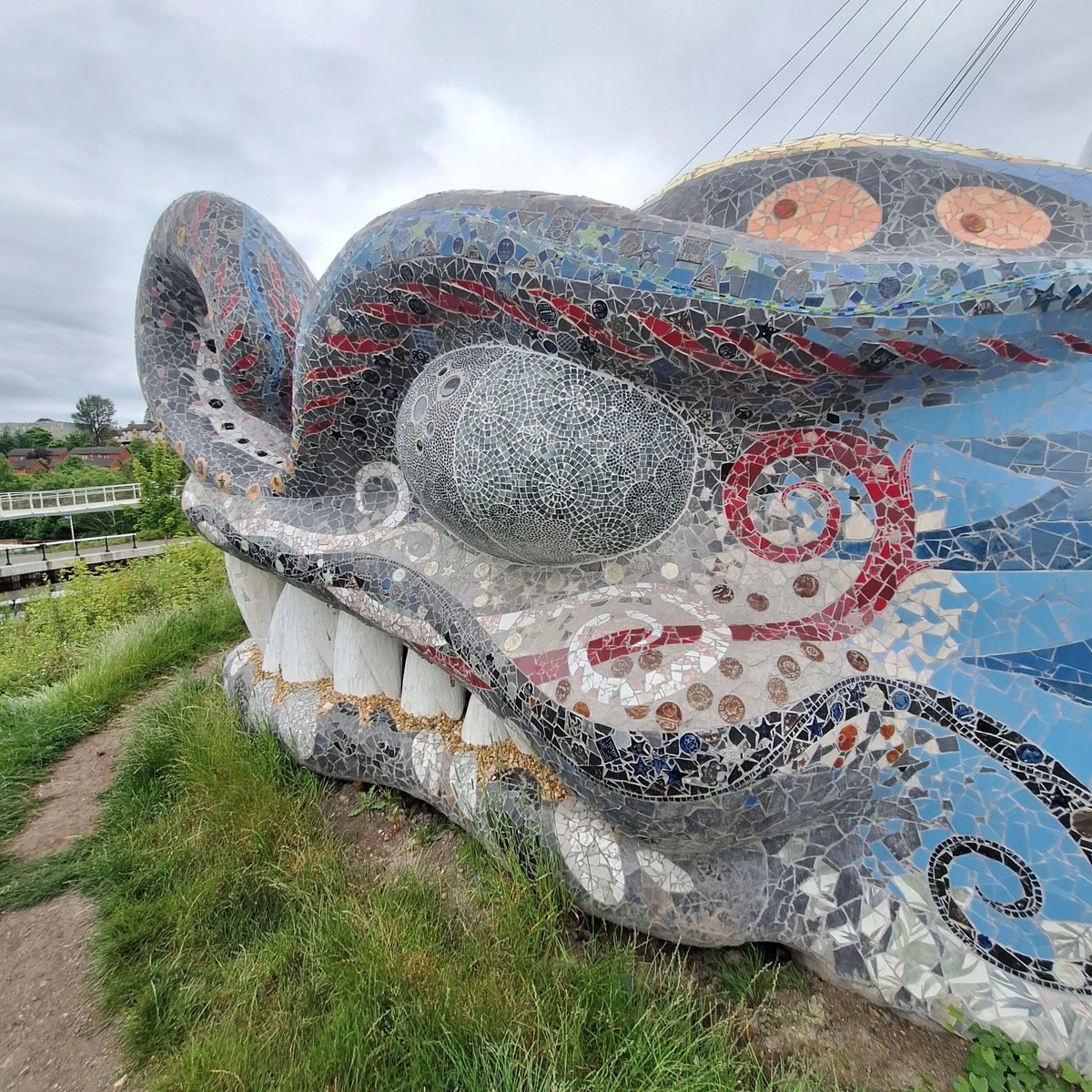 Beithir Fish Bella the Beithir – Glasgow, Scotland - Atlas Obscura