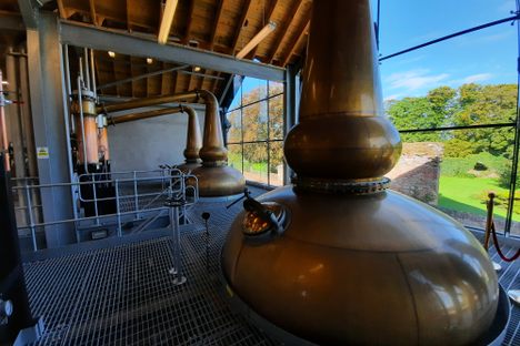 Check out the distillery’s equipment.