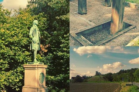 Collage of the site