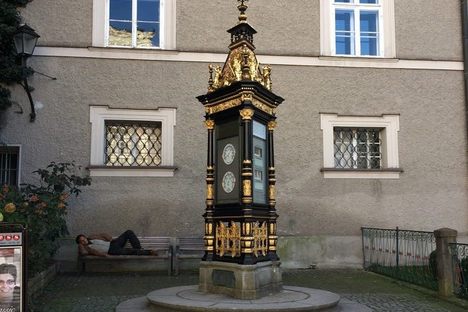 Meteorological station in Residenplatz