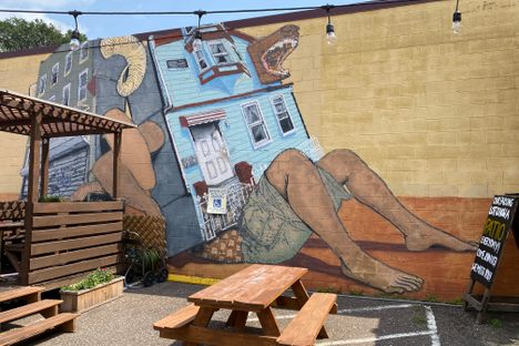 Broken Crow & OverUnder Mural
