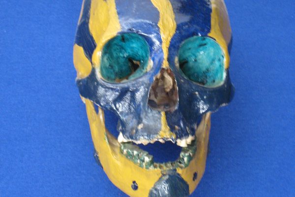 Painted Skull Sent Into Vancouver's Police Department