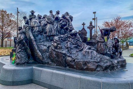 The Irish Memorial at Penn's Landing