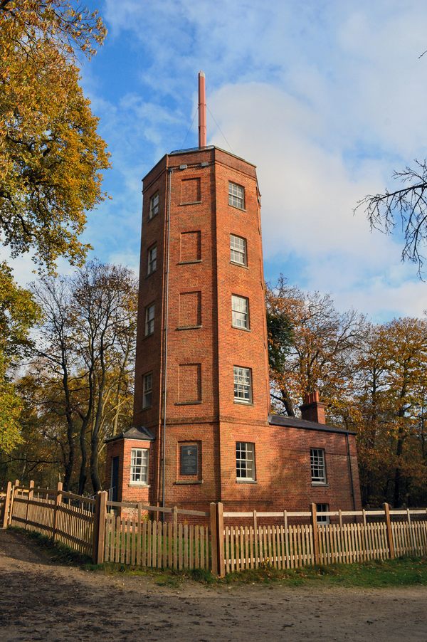 Chatley Heath Semaphore Tower in Cobham, England