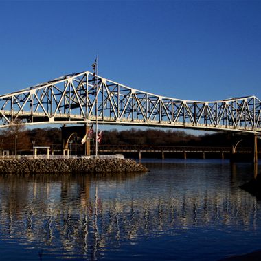 Florence’s O’Neal Bridge stretches over the Tennessee River.