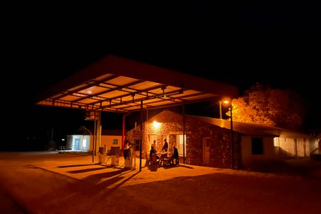 Valentine’s Desert Motel Compound at the Edge of Prada Marfa