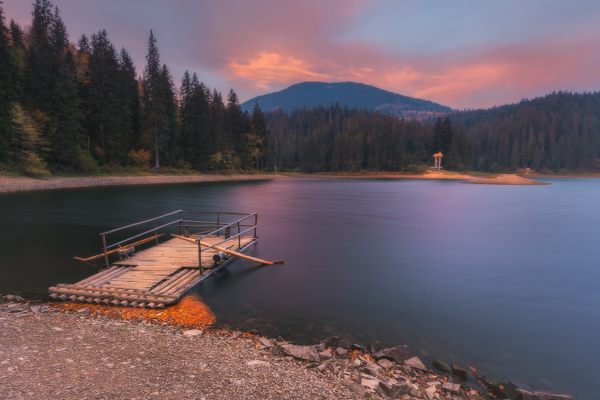 Synevyr Lake.
