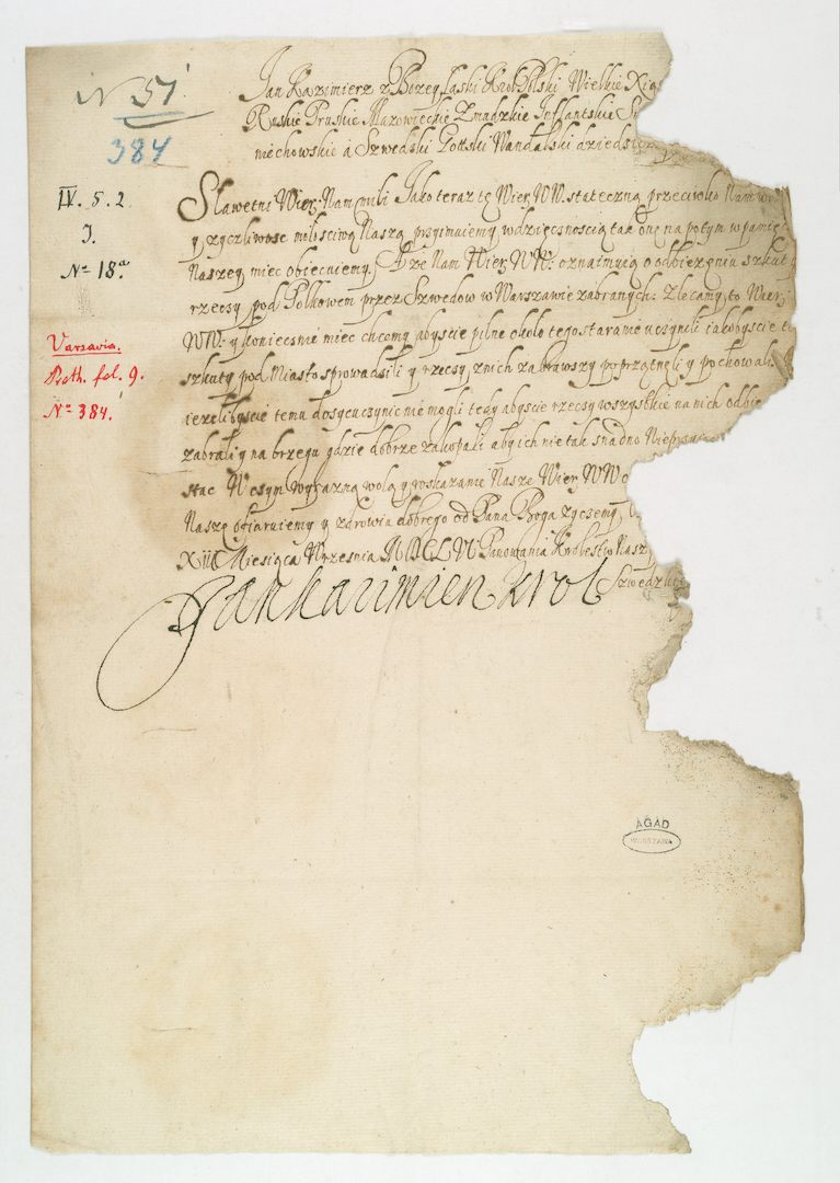 King's letter