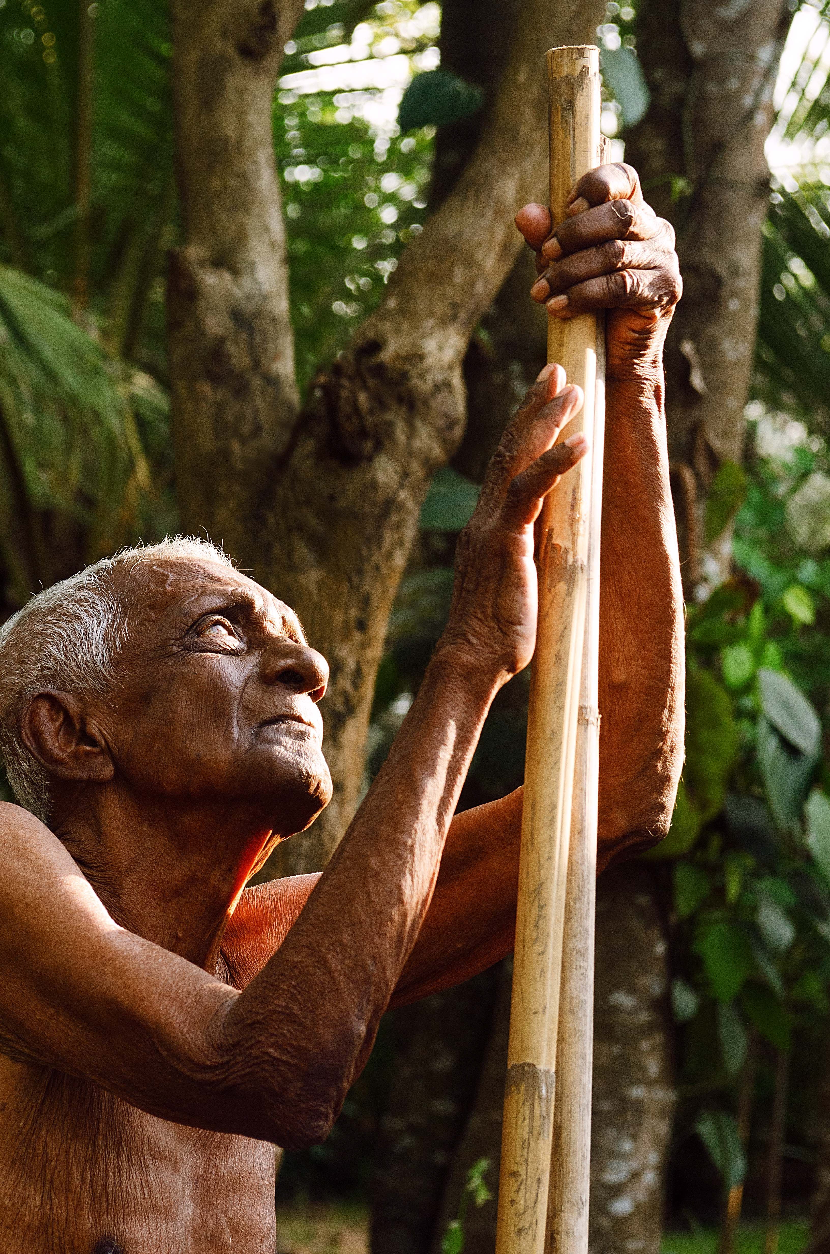 Late angampora guru Suriya Äracchi died just weeks after being photographed. Most of the ancient art lies in the hands of heirs of surviving angampora lineages.