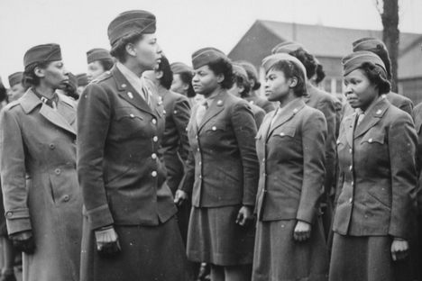 The 6888th Battalion was led by 26-year-old Major Charity Adams Earley, the first Black woman to become an officer in the Women’s Army Corps.