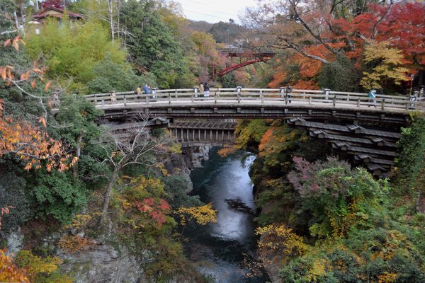 Saruhashi Bridge, 2017.