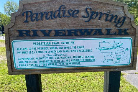 Paradise Spring Riverwalk (not open in 1826)