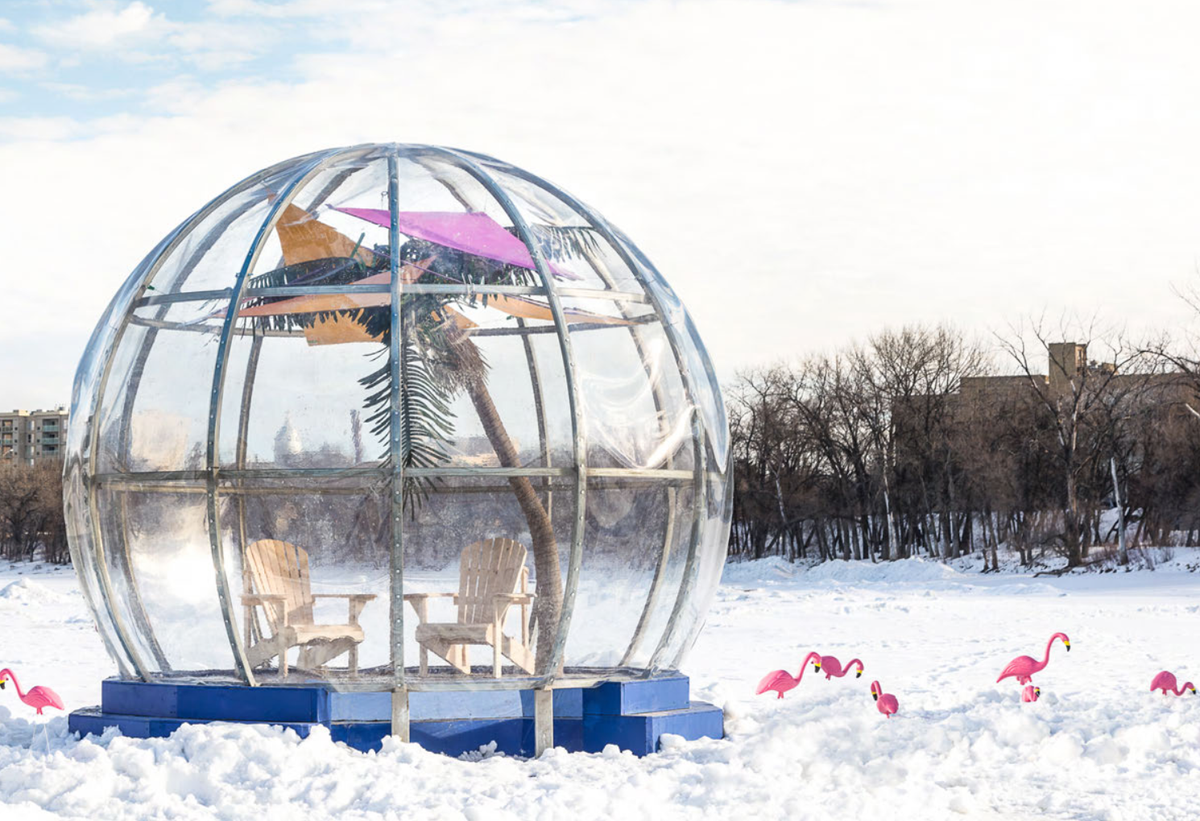 "Greetings from Bubble Beach" brings the tropics to Winnipeg in 2017.