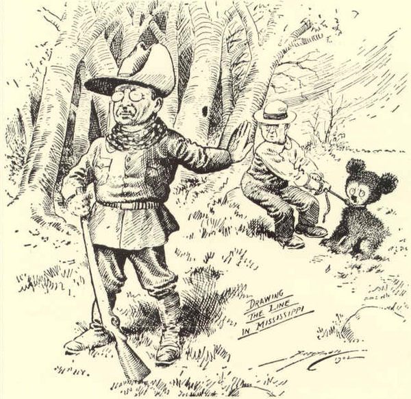 First Teddy Bear in Washington