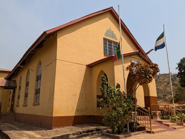 St. Charles’ Church in Freetown, Sierra Leone