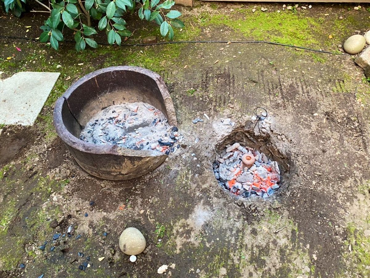 Upon archaeological examination, Dr. Love was able to decode ancient baking methods for Blackley to recreate in his backyard.