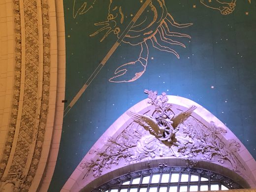 Grand Central Ceiling Dark Patch New