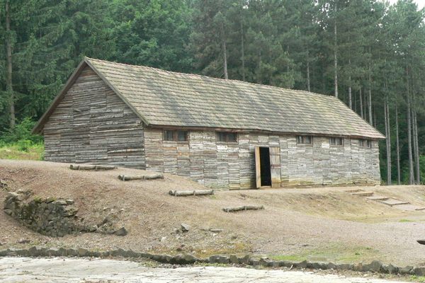 The barracks. 